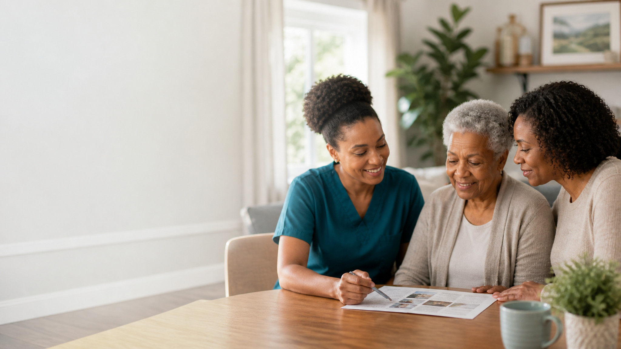 Care consultation with family